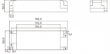 Netzgerät im Kunststoffgehäuse, 24V DC, 50W