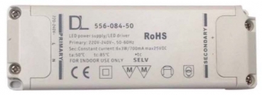 Netzgerät, Konstantstrom 700mA, 6 - 21V DC, max. 18W
