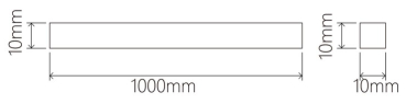 LED Treppenleuchte 1m