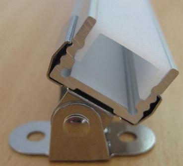 2 x schwenkbare Halteklammer inkl. Schrauben