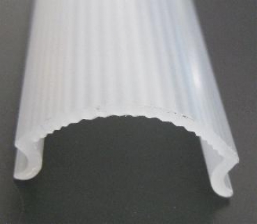 Abdeckung Polycarbonat, opal-satiniert