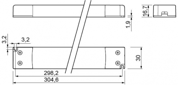 Netzgerät im Slim-Format, 24V DC, 75W