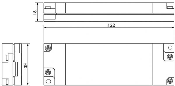 Bluetooth-Modul, tuneable White, 350/500/700mA Konstantstrom