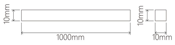 LED Treppenleuchte 1m