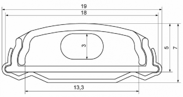 Abmessungen des Biegbaren LED-ProfilsCOMPACT TWIST