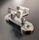Magnet-Metallhalter schwenkbar für LED-Profil ZETT-201, ZETT-22W-2